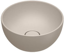 Opbouwlavabo sfera catalano cataglaze+ diameter 32 H14 zonder overloop seta satinato