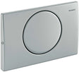 PLAQUE DE COMMANDE 1 TOUCHE DELTA10 ROND POUR DUOFIX BASIC INOX