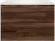 SOUS MEUBLE COFFEE 2 TIROIRS 90 NOYER DECOR VELOURS+LAVABO BLANC MAT