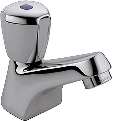 Koudwater/ warmwater kraan standaard kludi chroom