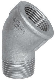 Galva elleboog 45° gf Mf Nr 121 4/4"