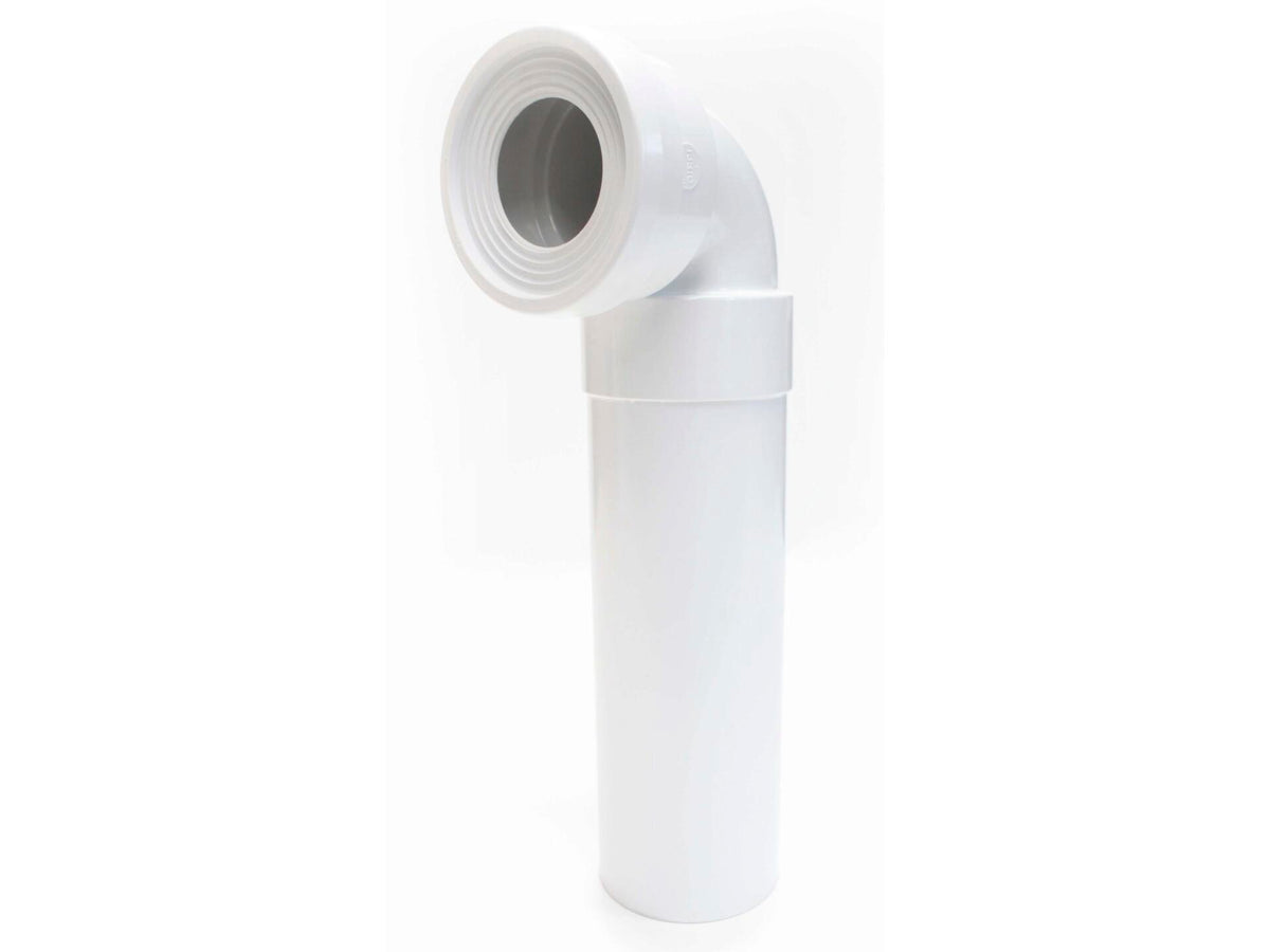 aansluitbocht WC lang diameter 90mm