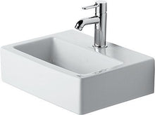 LAVE-MAINS APPARENT VERO DURAVIT 45CM + TROU ROBINET BLANC