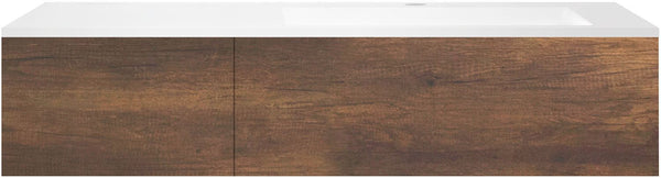 ONDERBOUW COFFEE 2 LADES 140 EIK.DEC.ROEST+WASTAFEL KUNSTMARMER RECHTS WIT