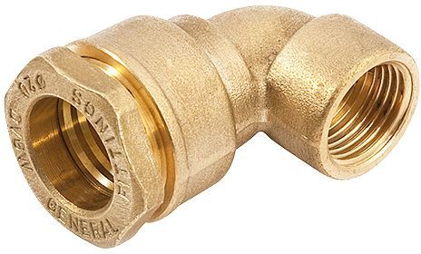 COUDE POUR HDPE 50MM-6/4"F