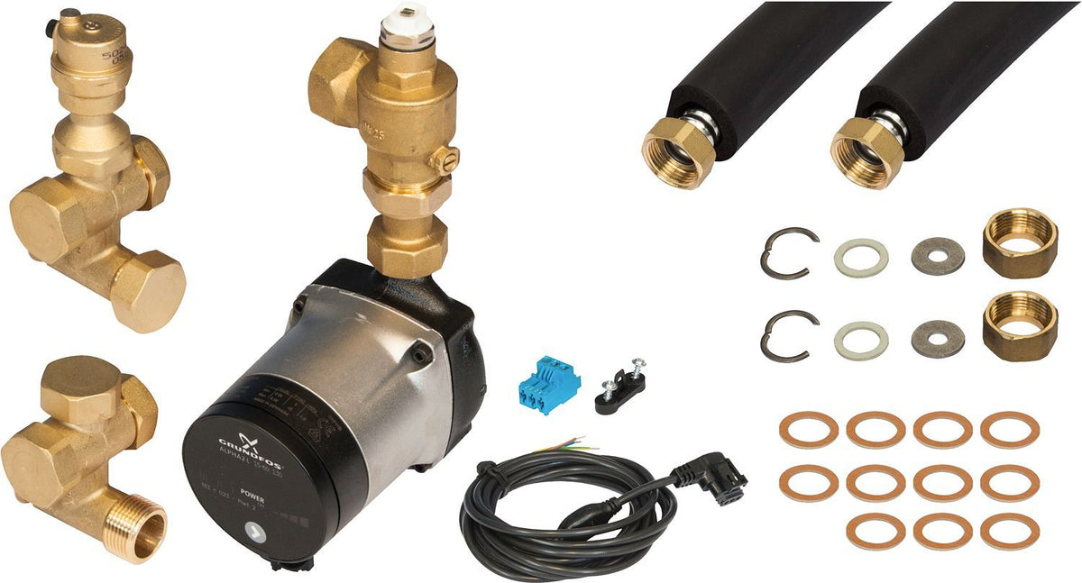 Verbindingsset hera 3/LAVA plus 3 met boiler remeha, ketels & boilers — SKU DESCO-178392