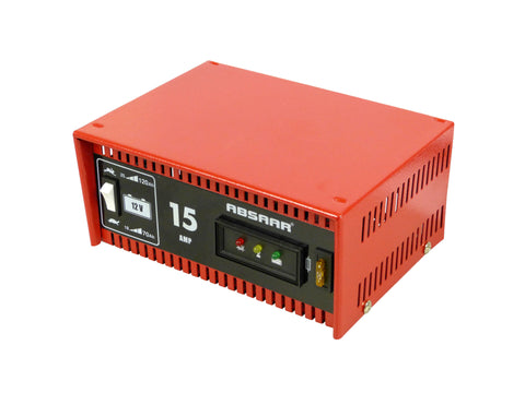 Absaar acculader 12V 15A