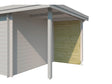 Gardenas paroi arrière 150cm pour extension Ervik imprégné