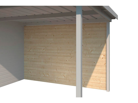 Gardenas achterwand 300cm voor extensie Nice 300