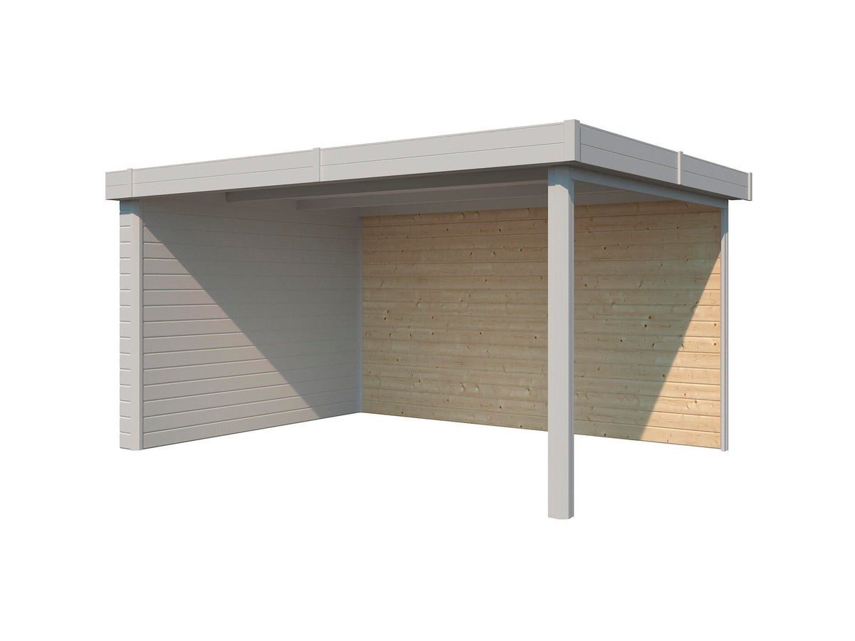 Woodlands achterwand 400cm voor extensie Kyoto