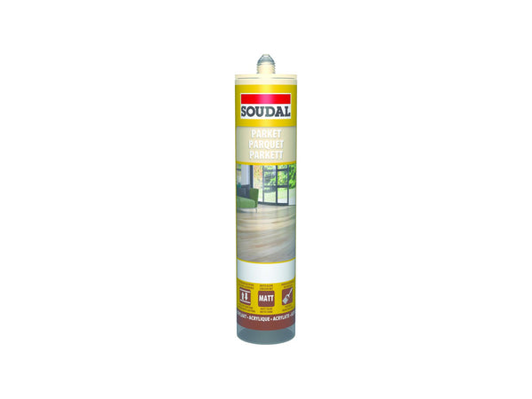 Soudal mastic acrylique parquet 290ml chêne moyen