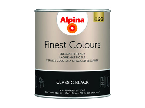 Alpina acryllak Classic Black 750ml