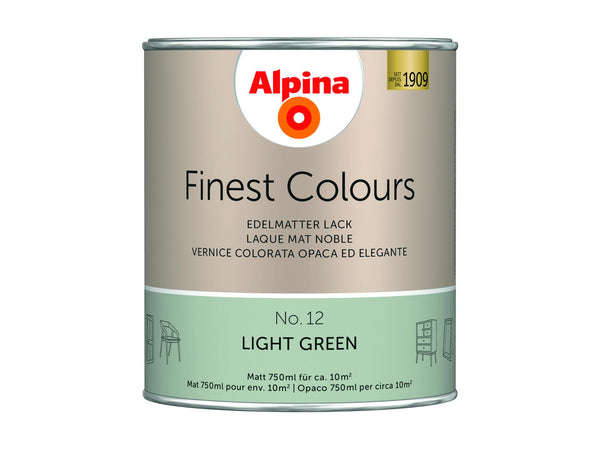 Alpina acryllak Light Green 750ml