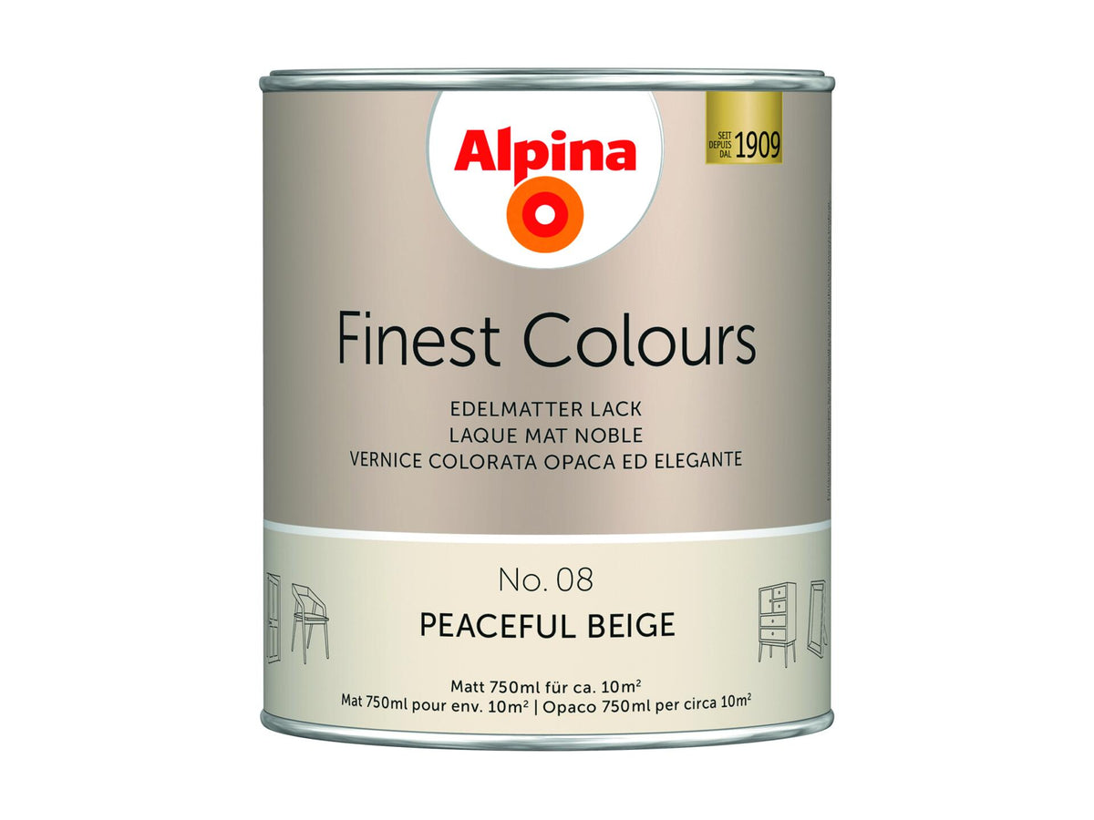 Alpina acryllak Peaceful Beige 750ml