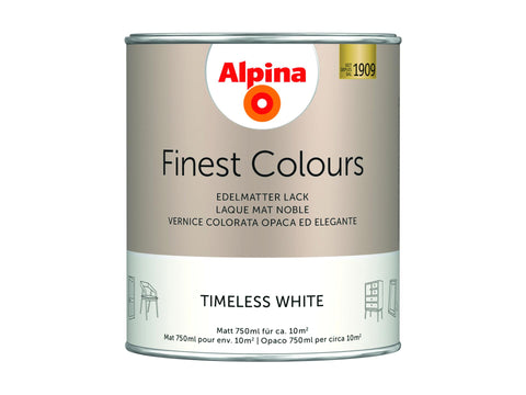 Alpina acryllak Timeless White 750ml
