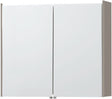 Spiegelkast Molto 81CM met verlichting ledline poedergrijs