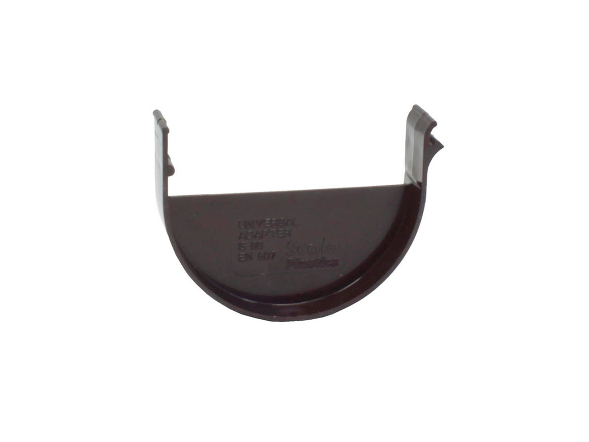 Scala adapter universeel voor dakgoot G80 bruin