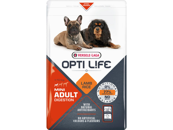Opti Life adult digestion mini hondenvoer 2,5kg