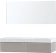 MEUBEL PURO DU0 GRIJS 160 1 LADE SOLID PURO SPIEGEL