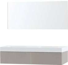 MEUBEL PURO DU0 GRIJS 160 1 LADE SOLID PURO SPIEGEL