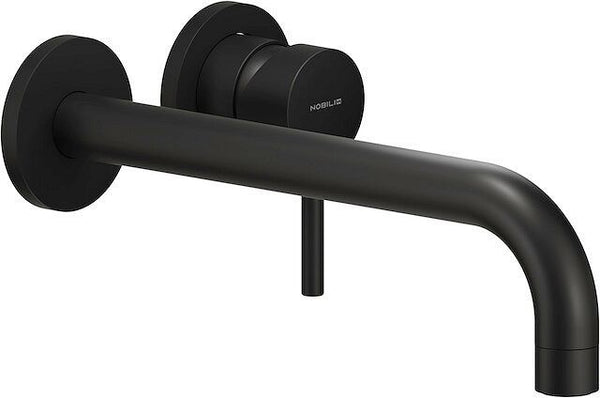 AFWERKSET 1GREEP MENGKRAAN LIVE NOBILI 250MM MAT ZWART