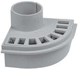 PVC TERRAS-BALKON DOORVOER NICOLL 80MM GRIJS