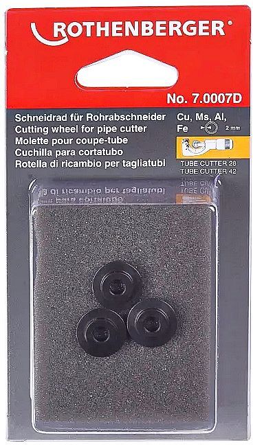 Rothenberger reservesnijmes voor 70010 (per 3 in een doos)