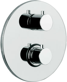 THERMOSTAT+INVERSEUR A ENCASTRER (3 SORTIES)LIGHT PAFFONI INOX