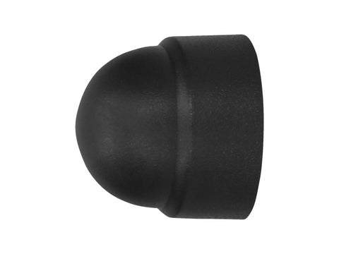 Pgb-fasteners afdekkap voor M8 SW13 zeskantmoeren 12,9mm zwart 12 stuks