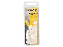 Mack afdekkapje voor PZ2-schroeven wit 40 stuks