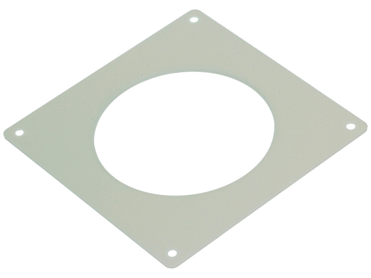 Renson afdekplaat 100mm wit 2 stuks