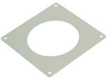 Renson plaque de recouvrement 100mm blanc 2 pièces
