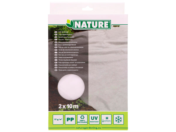 Nature voile d'hivernage 10x2 m blanc