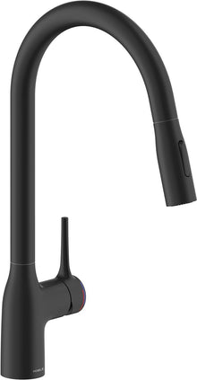 MITIGEUR CUISINE MANIA NOBILI +DOUCHETTE 2-JET NOIRE MAT