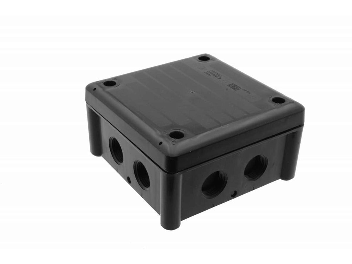 JSL aftakdoos 7 ingangen zwart M20