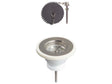 Wirquin afvoerplug 60mm met gootsteenstop