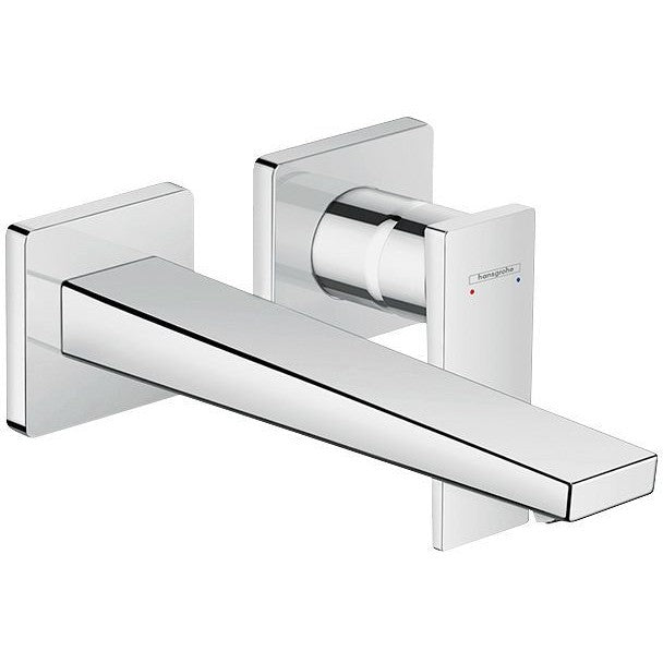 Afwerkset 1GREEP mengkraan muur lavabo Metropol HG 225MM chroom