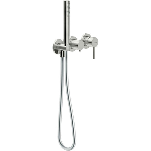 Afwerkset 3GATS mengkraan bad/douche muur live/velis nobili inox