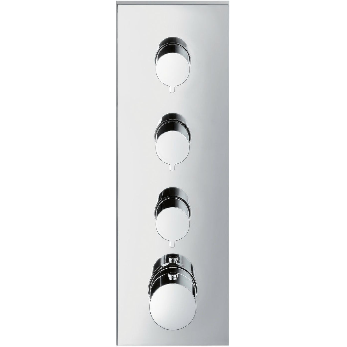 AFWERKSET THERMOSTAAT +3 STOPKRANEN STARCK SHOWERCOLLECTION AXOR CHROOM