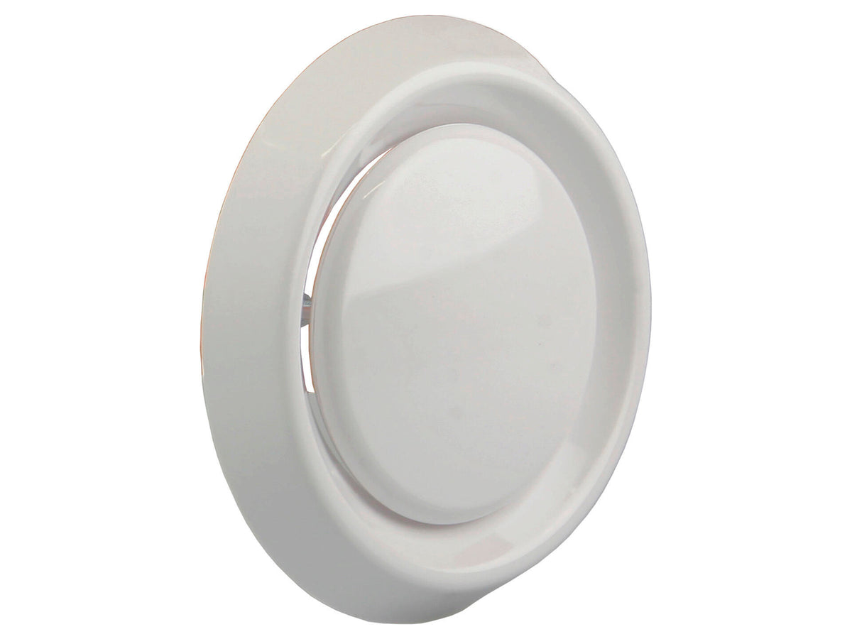 Renson afzuigventiel 125mm PVC wit