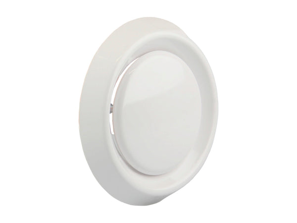 Renson afzuigventiel regelbaar 100mm PVC wit