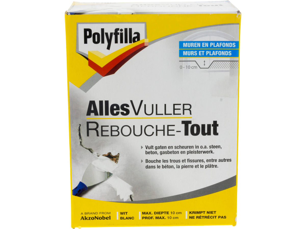 Polyfilla allesvuller poeder 750g wit