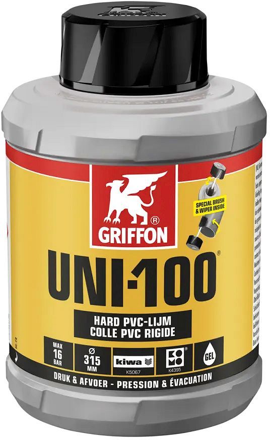 PVC vullijm Griffon 0,5L PVC UNI100, verwerkingsartikelen — SKU DESCO-33955
