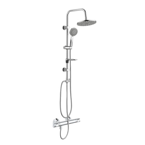 GROHE Precision Flow doucheset met thermostaat Aloni regendouche en handdouche chroom, hoofddouches — SKU MB-27666-31292, EAN 5404029134541