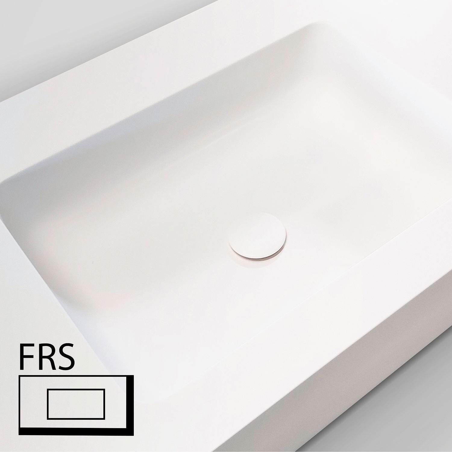TABLET TAILOR TOP 1 LAVABO RECHTS FRS 180CM SOLID XONYX WIT
