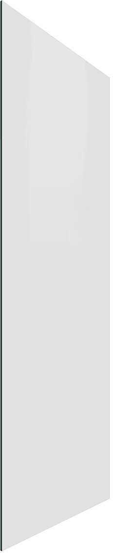 Vast paneel PASPARTOE 2.0 88-89CM hoogte 204CM helder
