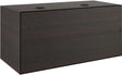 SOUS MEUBLE 2 TIROIRS+ TABLET POUR 2 LAVABOS A POSER TENSO 120CM SANS TROUS ROBINETS WENGE
