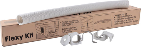 Flexy kit voor Kabelgoot speediduct 70 1M Ivoor