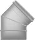 INOX BOCHT REZNOR 45° DIAM. 130MM-MEB45