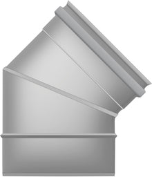 INOX BOCHT REZNOR 45° DIAM. 130MM-MEB45